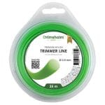 Rund trimmersnor 2,0 mm rulle med trimmersnor 35 meter snøre til græstrimmer