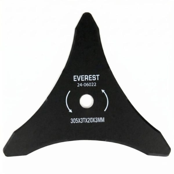 Klinge til buskrydder - 3-tands klinge og universal skæreblad 305mm