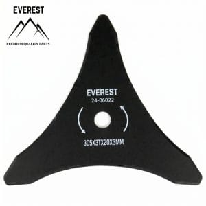 Klinge til buskrydder - 3-tands klinge og universal skæreblad 305mm