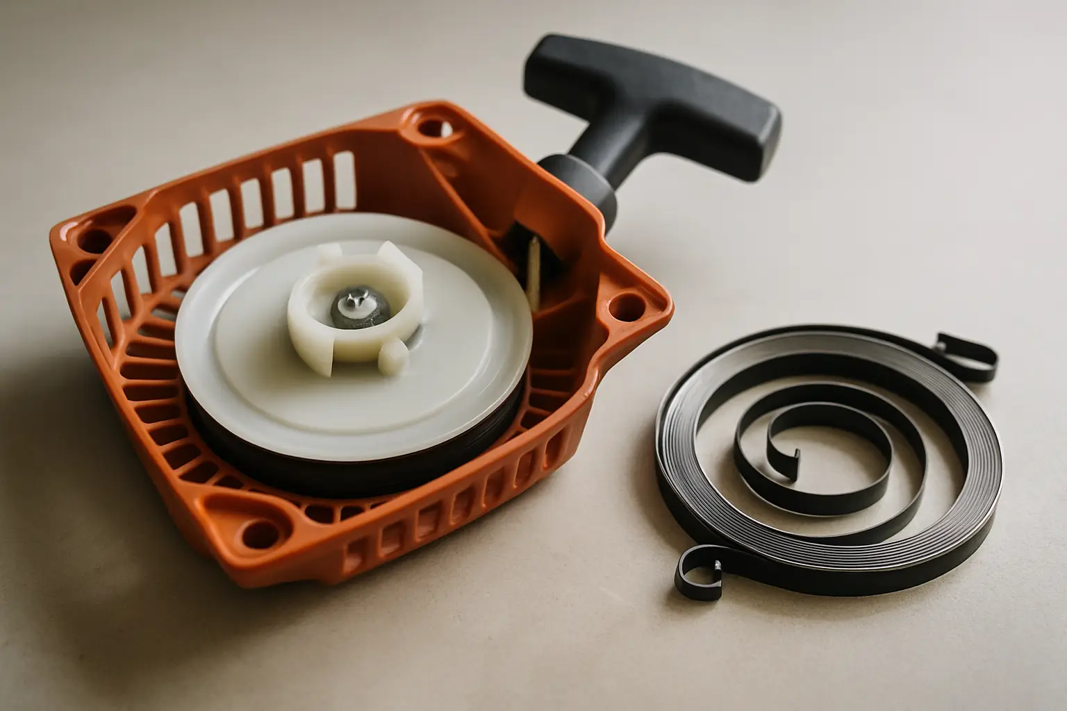 Fjederen i din rekylstarter: fejl og fix