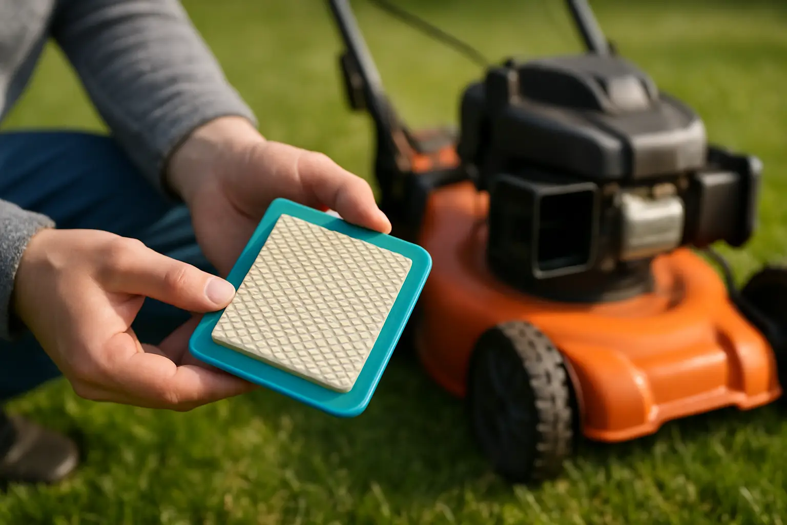 Luftfilter til plæneklipper: hvilken størrelse?
