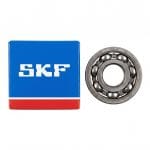 SKF 6201-C3 leje set fra siden – robust kugleleje 6201-C3.