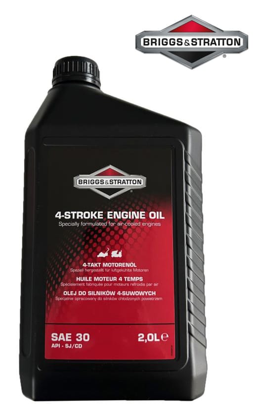 Plæneklipper Olie fra Briggs & Stratton - 2L SAE 30 1 Briggs & Stratton plæneklipper olie SAE 30 2L dunk