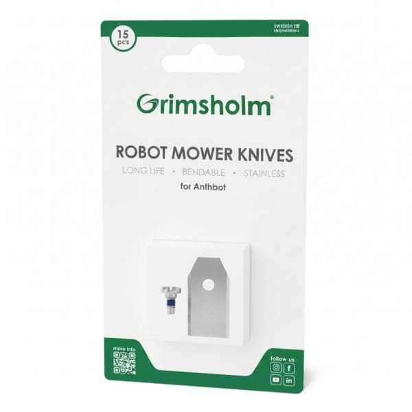 Knive til Anthbot robotplæneklipper 15 stk