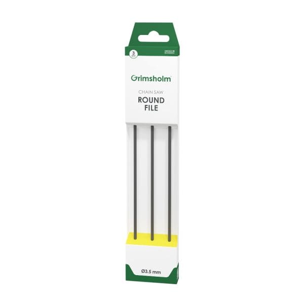 Grimsholm Rundfil 3.5 mm til motorsav gul farvekode