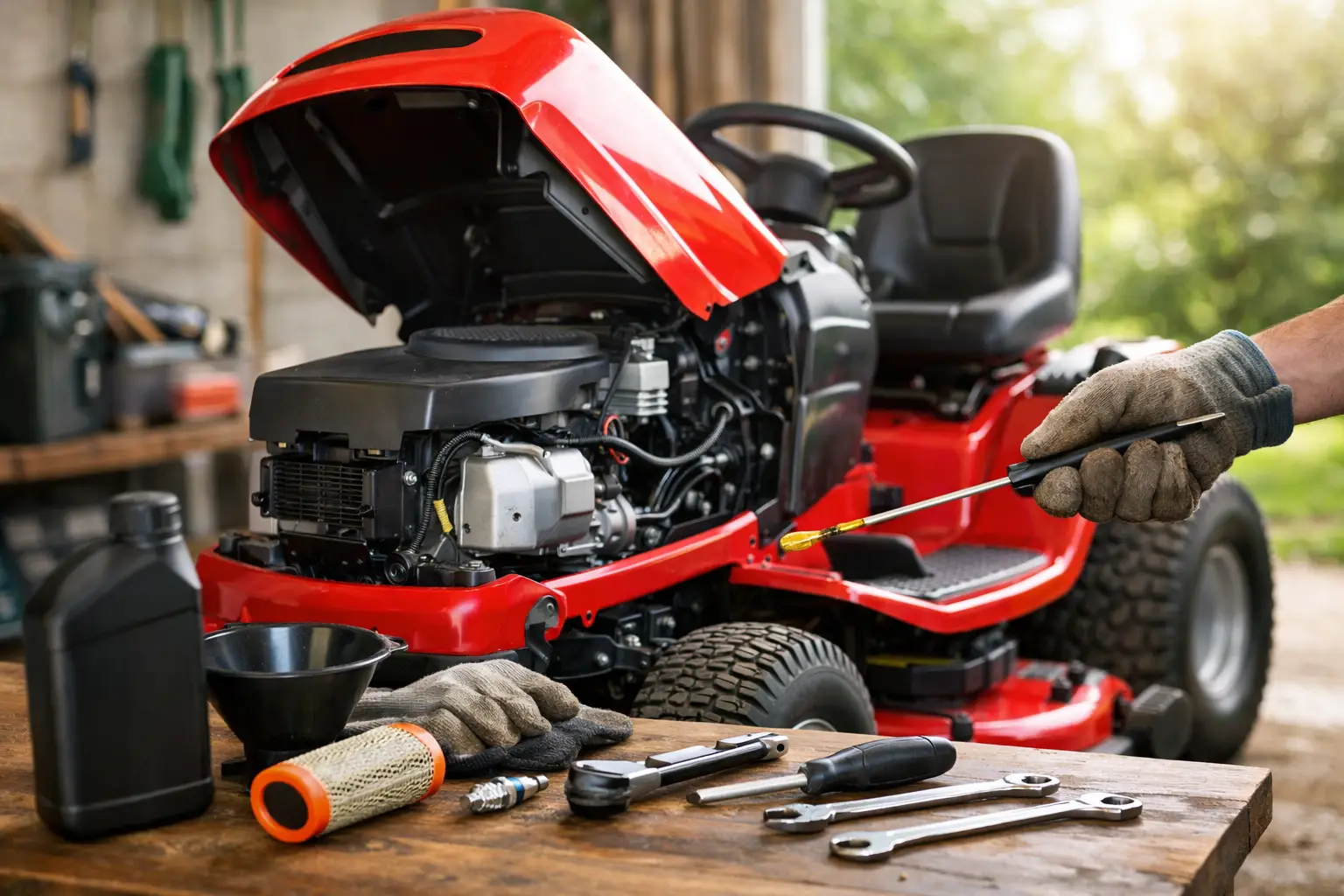 Guide til service på havetraktor før sæsonstart