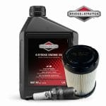 Originalt servicesæt Briggs & Stratton model 21 med olie tændrør og luftfilter