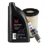 Uoriginalt servicesæt Briggs & Stratton model 21 med luftfilter tændrør og olie