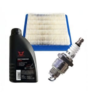 Servicesæt Briggs & Stratton med luftfilter, tændrør og SAE30 olie til 625, 650 og 675 serien