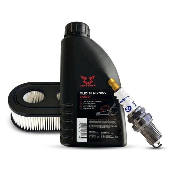 Servicesæt til Briggs & Stratton 550E, 550EX og 575EX med SAE30 olie, luftfilter og tændrør