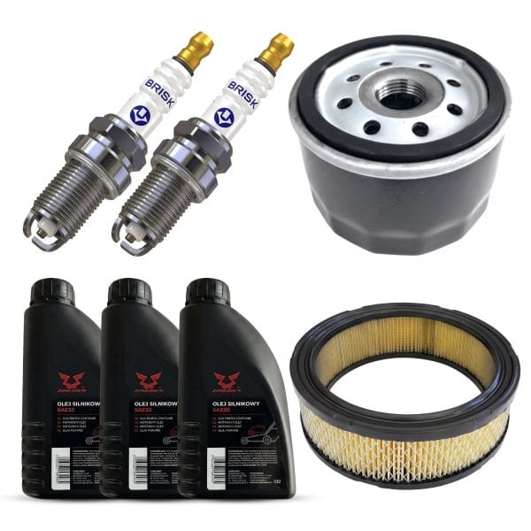Uorignalt servicesaet til Briggs Stratton V Twin rundt luftfilter